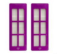 Lot de 2 filtres de rechange pour aspirateur robot Eureka J15 Pro, maille de filtration de la poussière compatible avec aspirateur Ultra Floor avec station d'accueil, 2 ou 4 pièces