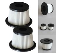 Lot de 2 filtres de rechange pour aspirateur sans fil Hyundai Hvch07 HVCH06 Aide à réduire la poussière et les polluants, maintient la fraîcheur de l'air d'échappement et l'environnement plus propre