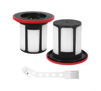 Lot de 2 filtres de rechange pour aspirateur UNLIMITED série 6 avec brosse qui capture la poussière fine et aide à maintenir un fonctionnement optimal de l'aspirateur