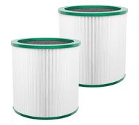 Lot de 2 filtres de rechange pour Dyson Pure Cool Link TP00 TP01TP02 TP03 | Filtre à charbon actif HEPA en fibre de verre compatible avec ventilateur tour Dyson Cool Me DAM11 BP01 purificateur d'air |