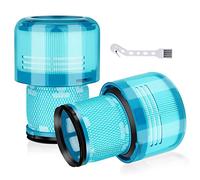 Lot de 2 filtres de rechange pour Dyson V15 Detect, V15 Detect +, V11 Torque Drive, V11 Animal, SV14 aspirateur, remplace la pièce n° 970013-02