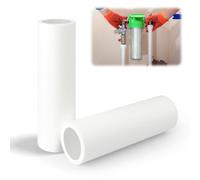 Lot de 2 filtres de rechange pour filtre à eau Grünbeck (50 µm, sans cloche de protection), compatibles avec FS 1, GENO-PUR GB, etc. Coton de laine extra épais de 7 mm pour une performance de