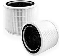Lot de 2 filtres de rechange pour purificateur d'air LEVOIT Core 200S HEPA 3 en 1 charbon actif haute efficacité Part Core 200S-RF