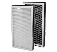 Lot de 2 filtres de rechange pour purificateur d'air MA-15 Medify MA-15 - Filtre à charbon actif 3 en 1 de qualité H13