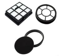 Lot de 2 filtres de rechange pour réservoir à poussière, 1 filtre d'échappement compatible avec aspirateur VCM43B16H B07C41FMF1