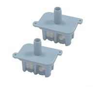 Lot de 2 filtres de rechange pour réservoir d'eau propre des robots d'aspirateur Q Revo Series compatibles avec les modèles Qrevo Edge et Curv, matériau plastique