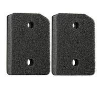 Lot de 2 filtres de rechange pour sèche-linge Miele T1 9164761 - Pour sèche-linge à pompe à chaleur Miele T1 - Fin/épais - 207 x 157 x 30 mm - Filtre à socle - Filtre éponge - Tapis filtrant