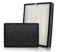 Lot de 2 filtres de rechange - Remplace les purificateurs d'air FY2422 et FY2420 - Compatible avec les purificateurs d'air Philips AC2887, AC2882, AC2889 et AC3829, 1 filtre à charbon activé et 1