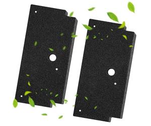 Lot de 2 filtres de sèche-linge 12022801 pour sèche-linge Siemens Iq300 - Filtre éponge - 292 x 142 x 19 mm - Filtre de rechange pour sèche-linge à pompe à chaleur Bosch, Siemens, Iq300, Iq500