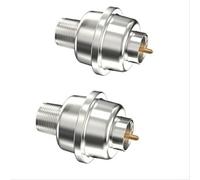 Lot de 2 filtres de tuyau au propane F273699 pour modèles Mr Heater Buddy fabriqués avec des matériaux robustes en alliage de zinc et en laiton pour applications intérieures et extérieures