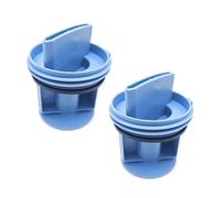 Lot de 2 filtres de vidange for machine à laver 647920 00647920 605010 00605010 Compatible avec la pompe de vidange de la machine à laver Bosch Siemens Filtre à peluches