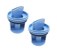 Lot de 2 filtres de vidange for machine à laver (647920, 00647920, 605010, 00605010), compatibles avec Bosch et Siemens, filtre à peluches for pompe de vidange de machine à laver