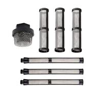 Lot de 2 filtres d'entrée UNF 246385 7/8" pour pistolets à peinture sans air Ultra 390 395 495