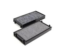 Lot de 2 filtres d'habitacle for climatisation de voiture 64119248294 for E70 E71 E72 F15 F16 F85 F86 X5 X6 - Filtre à air d'habitacle à charbon actif Parties