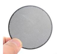 Lot de 2 filtres en acier inoxydable compatibles avec les cafetières Aeropress réutilisables, rincez sous l'eau