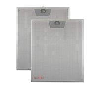 Lot de 2 filtres en aluminium pour hotte Faber, 253 x 300 x 8 mm