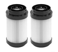 Lot de 2 filtres en coton compatibles avec les aspirateurs Kärcher VC-6 Cordless ourFamily et VC-7 Cordless yourMax, capture efficace de la poussière fine pour un air plus propre