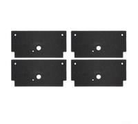 Lot de 2 filtres en coton pour sèche-linge 12022801, remplacement du piège à peluches, entretien du flux d'air haute efficacité, installation facile, noir, 29,2 x 14,2 x 1,9 cm (4)