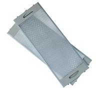 Lot de 2 filtres en maille métallique pour hotte/extracteur d'air/grille d'aération TEKA,CNL2000.3 TEKA, CNL2000-TFL62 TEKA, CNL 1000 TEKA, CNL-1000 TEKA, CNL1000 TEKA, CNL2000 (19 x 50 cm)