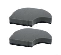 Lot de 2 filtres en mousse lavables compatibles avec Bosch BGC3/BGC4 et pour modèles d'aspirateur Siemens, facile à installer et à entretenir pour une performance optimale