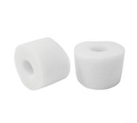 Lot de 2 filtres en mousse réutilisables compatibles Intex S1 pour maintenir efficacement votre spa (blanc)