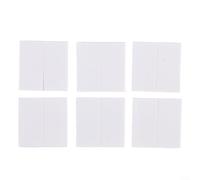 Lot de 2 filtres en papier pour climatiseur - Anti-poussière - Coupable - Pour sortie d'air - Filtre de rechange en tissu non tissé