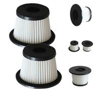 Lot de 2 filtres for aspirateur à main sans fil Hyundai H-Vch07 et H-VCH06, pièces de rechange for nettoyage ménager