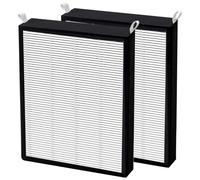 Lot de 2 filtres HEPA 47001 47002 47003 de rechange pour purificateurs d'air Nuwave OxyPure 47001 47002 47003 47004 47005 et 47006 H13 True HEPA avec charbon actif haute efficacité