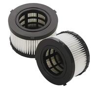Lot de 2 filtres HEPA compatibles avec les aspirateurs eau et poussière DeWalt DC5151H et DCV517 d'un demi-gallon