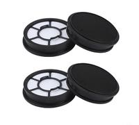Lot de 2 filtres HEPA compatibles avec les aspirateurs sans sac Basics 16H-71EU4, VCM43B16H, B07C41FMF1, lavables - Pièce de rechange pour une puissance d'aspiration élevée (lot de 4)
