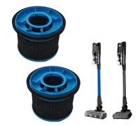 Lot de 2 filtres HEPA compatibles pour aspirateur BISSELL 4245 et FurFinder, pour modèles FurGuard pour une aspiration et une filtration optimale de la poussière