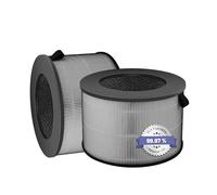 Lot de 2 filtres HEPA de Popurure U9CV2B compatibles avec le ventilateur LG PuriCare AeroTower, pour purificateur d'air U9CV2B / U9CS1C / U9CV1C, filtre HEPA 3 en 1 et filtres à charbon