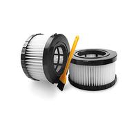 Lot de 2 filtres HEPA de rechange compatibles avec aspirateur DEWALT DC515 DCV517 avec 1 brosse de nettoyage