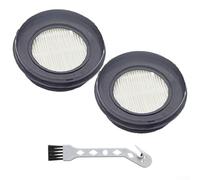 Lot de 2 filtres HEPA de rechange compatibles avec aspirateur sans fil X7A-US et Fieety pour modèles V7, design lavable à haute efficacité qui piège 99,97 % de la poussière fine