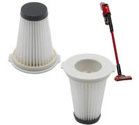 Lot de 2 filtres HEPA de rechange compatibles avec l'aspirateur à main sans fil Einhell TE-SV18 Li 2347180, filtre d'aspirateur lavable
