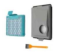 Lot de 2 filtres HEPA de rechange compatibles avec Miele Boost CX1 Active/Allergy/Cat & Dog/Parquet PowerLine, filtre hygiénique alternatif AirClean pour SF-HA 60/SF-HY 60
