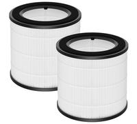 Lot de 2 filtres HEPA de rechange compatibles avec purificateur d'air Philips 800 Series AC0830/10 AC0820/30 AC0820/10 AC0819/10, filtre HEPA H13-True-Hepa et pré-filtre en nylon, numéro de pièce