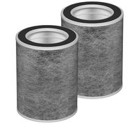 Lot de 2 filtres HEPA de rechange HP201 HP301 compatibles avec le purificateur d'air Shark HP201 HP202 HP301 HP302 UA205 AP1000 HC501 HC502 Max, système de filtration en 3 étapes, comparaison de la