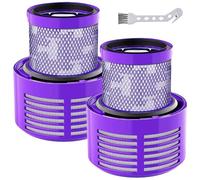 Lot de 2 filtres HEPA de rechange pour aspirateur Dyson Cyclone V10 Animal V10 Absolute SV12 V10 Total Clean sans fil numéro de pièce 969082-01