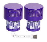 Lot de 2 filtres HEPA de rechange pour aspirateurs Dyson V10 Cyclone Series, V10 Animal, V10 Absolute, V10 Total Clean, SV12, compatibles avec Dyson n° 969082-01, réutilisables et lavables