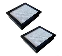 Lot de 2 filtres HEPA de rechange pour aspirateurs Super For Coach Pro Series, partie 107315, pour les maisons souffrant d'allergies ou d'animaux domestiques