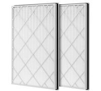 Lot de 2 filtres HEPA de rechange Vagmecip HE601 pour purificateurs d'air Shark HE600, HE601 et HE602, modèles à 6 ventilateurs, H13 Premium 3 en 1 True HEPA pour purificateur d'air Shark HE601