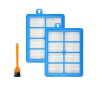- Lot de 2 filtres HEPA H13 avec brosse de nettoyage pour aspirateur ELECTROLUX