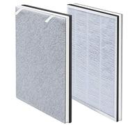 Lot de 2 filtres Hepa haute efficacité compatibles Levoit Vital 100, Vital 100-RF, Vital 100-RXW Blanc GHM 3 en 1 Filtre Hepa