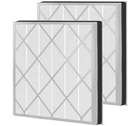 Lot de 2 filtres HEPA HE400 de rechange compatibles avec purificateur d'air Shark HE400 HE401 HE402 et HE405 - Filtration en 3 étapes