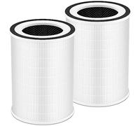Lot de 2 filtres HEPA Kilo, compatibles avec Afloia KILO, KILOPLUS, KILO PRO, MIRO, MIRO PRO et MORENTO KILO, H13 True HEPA 360 ° pour filtre de remplacement Afloia KILO