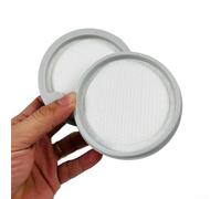 Lot de 2 filtres HEPA lavables compatibles avec les aspirateurs Xiaomi G30 Max et E203, remplacement réutilisable pour nettoyage en profondeur des maisons avec animaux domestiques et enfants, blanc