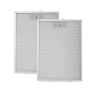 Lot de 2 Filtres Hotte pour Haute Densité Résistant Chaleur Lot | Taille universelle 41.5x30cm, à découper selon besoin, compatible toutes hottes aspirantes standard