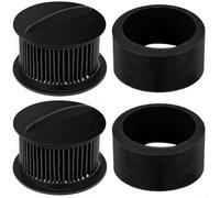Lot de 2 filtres lavables de rechange pour aspirateur Bissell PowerForce Helix sans sac Compatible avec différents modèles