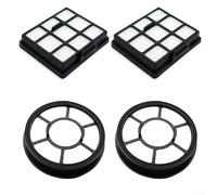 Lot de 2 filtres lavables et réutilisables pour aspirateurs sans sac Basics 16H-71EU4 et VCM43B16H avec nettoyage pratique sous l'eau courante